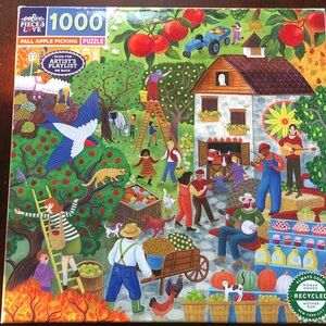 Fall Apple Picking Puzzle - 1000 Pieces